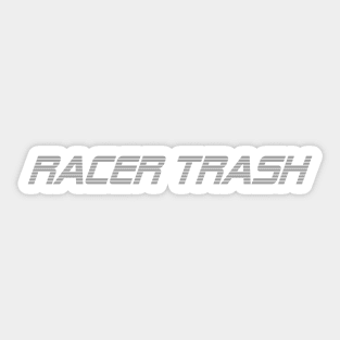 Racer Trash Logo Sticker